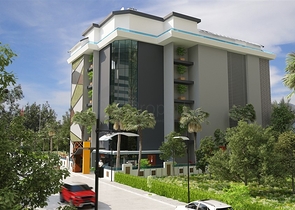 قريب من البحر - مجمع قيد الانشاء في كارجي جاك / الانيا 