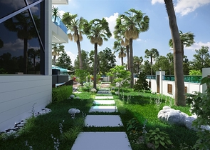 قريب من البحر - مجمع قيد الانشاء في كارجي جاك / الانيا 