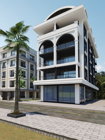 شقق عائلية - مجمع قيد الانشاء -في مركز الانيا 