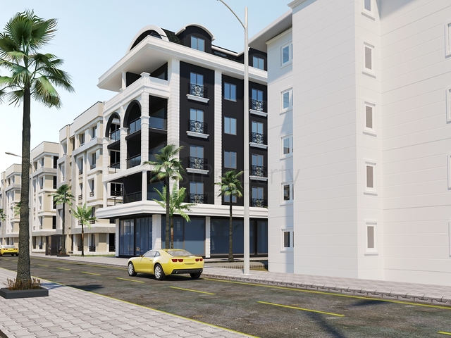 شقق عائلية - مجمع قيد الانشاء -في مركز الانيا 