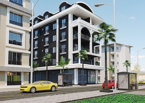 شقق عائلية - مجمع قيد الانشاء -في مركز الانيا 