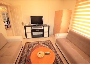 شقة مؤثثة من تصميم غرفتين وصالة - في اوبا / الانيا 