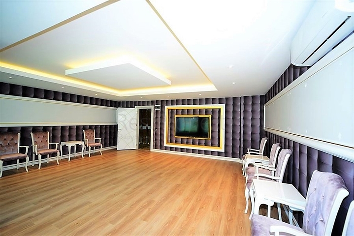 اطلالة بحر ساحرة - شقة مؤثثة فاخرة ضمن مجمع سكني راقي - مهموتلار / الانيا 