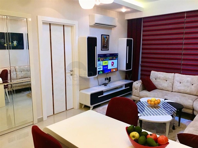 اطلالة بحر ساحرة - شقة مؤثثة فاخرة ضمن مجمع سكني راقي - مهموتلار / الانيا 