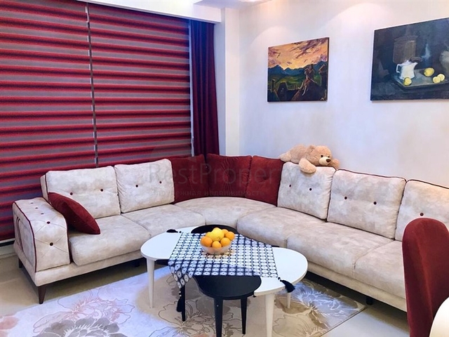 اطلالة بحر ساحرة - شقة مؤثثة فاخرة ضمن مجمع سكني راقي - مهموتلار / الانيا 