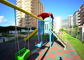 اطلالة بحر ساحرة - شقة مؤثثة فاخرة ضمن مجمع سكني راقي - مهموتلار / الانيا 