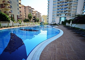 اطلالة بحر ساحرة - شقة مؤثثة فاخرة ضمن مجمع سكني راقي - مهموتلار / الانيا 