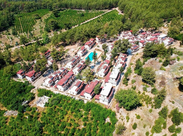 فيلا 2 + 1 في الجبال في Beicik Kemer