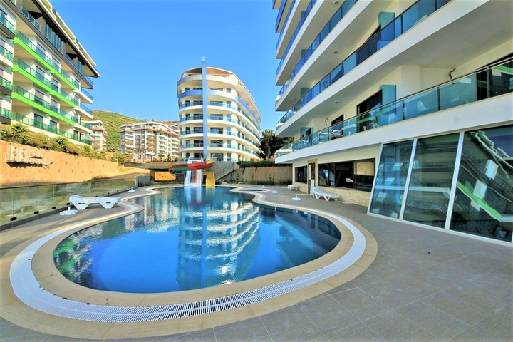 مجمع قريب من البحر - دوبلكس ارضية 1+3 - مفروشة - في كارجي جاك / الانيا 