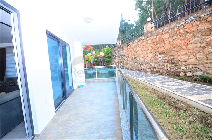 مجمع قريب من البحر - دوبلكس ارضية 1+3 - مفروشة - في كارجي جاك / الانيا 