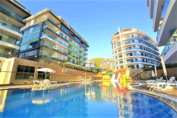 مجمع قريب من البحر - دوبلكس ارضية 1+3 - مفروشة - في كارجي جاك / الانيا 