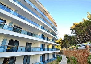 مجمع قريب من البحر - دوبلكس ارضية 1+3 - مفروشة - في كارجي جاك / الانيا 