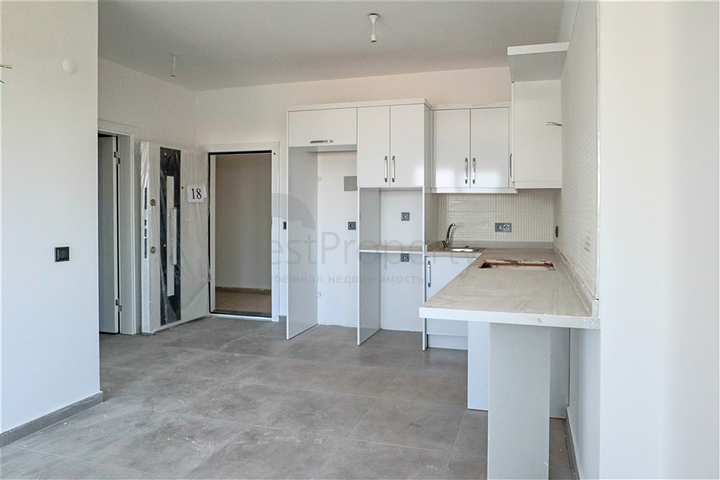 منطقة هادئة - مجمع حديث - اطلالات ساحرة -شقة 1+1 -في مهموتلار / الانيا 