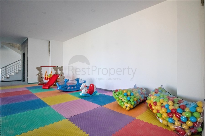 منطقة هادئة - مجمع حديث - اطلالات ساحرة -شقة 1+1 -في مهموتلار / الانيا 