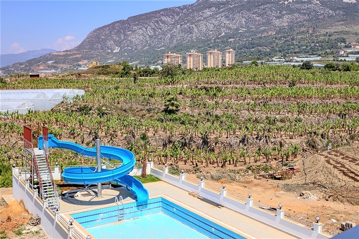 منطقة هادئة - مجمع حديث - اطلالات ساحرة -شقة 1+1 -في مهموتلار / الانيا 