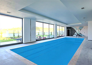 منطقة هادئة - مجمع حديث - اطلالات ساحرة -شقة 1+1 -في مهموتلار / الانيا 