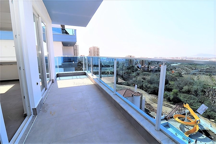 اطلالة بحرية وجبلية رائعة - دوبلكس 2 غرفة وصالة - مجمع فاخر - مهموتلار / الانيا 