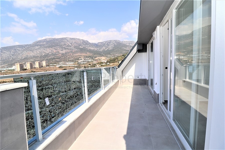 اطلالة بحرية وجبلية رائعة - دوبلكس 2 غرفة وصالة - مجمع فاخر - مهموتلار / الانيا 