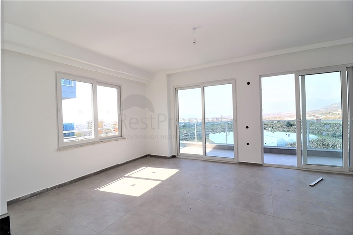 اطلالة بحرية وجبلية رائعة - دوبلكس 2 غرفة وصالة - مجمع فاخر - مهموتلار / الانيا 