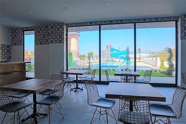 اطلالة بحرية وجبلية رائعة - دوبلكس 2 غرفة وصالة - مجمع فاخر - مهموتلار / الانيا 