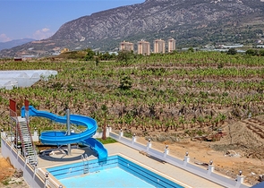 اطلالة بحرية وجبلية رائعة - دوبلكس 2 غرفة وصالة - مجمع فاخر - مهموتلار / الانيا 