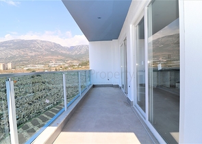 اطلالة بحرية وجبلية رائعة - دوبلكس 2 غرفة وصالة - مجمع فاخر - مهموتلار / الانيا 