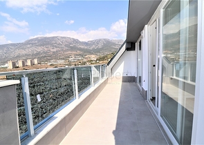 اطلالة بحرية وجبلية رائعة - دوبلكس 2 غرفة وصالة - مجمع فاخر - مهموتلار / الانيا 