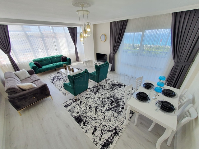 اطلالة بحرية ساحرة - شقة مفروشة - مطبخ منفصل - مهموتلار / الانيا