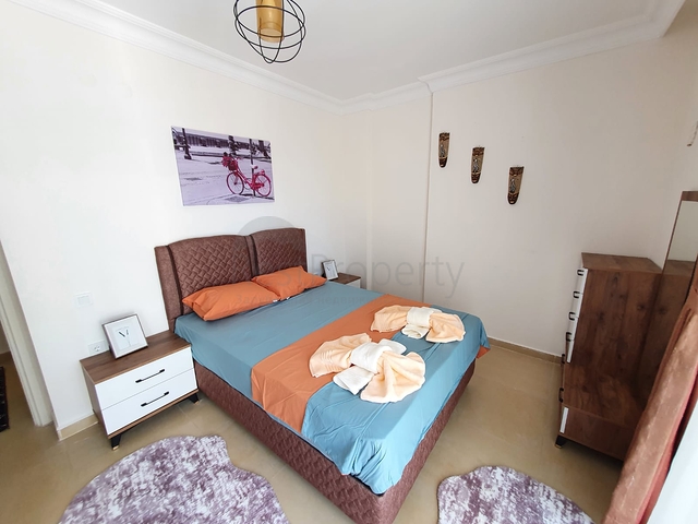 اطلالة بحرية ساحرة - شقة مفروشة - مطبخ منفصل - مهموتلار / الانيا