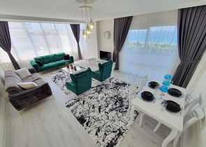 اطلالة بحرية ساحرة - شقة مفروشة - مطبخ منفصل - مهموتلار / الانيا