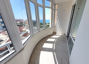 اطلالة بحرية ساحرة - شقة مفروشة - مطبخ منفصل - مهموتلار / الانيا