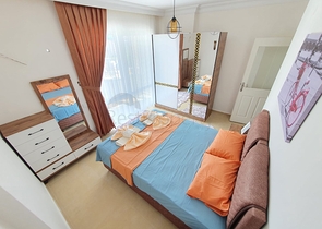 اطلالة بحرية ساحرة - شقة مفروشة - مطبخ منفصل - مهموتلار / الانيا