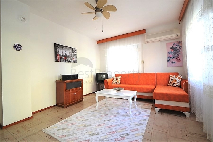 سعر مخفض - شقة غرفتين وصالة مع مطبخ منفصل - مفروشة - مهموتلار / الانيا 