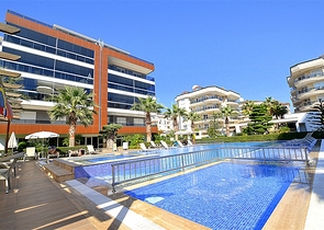 مجمع سكني فاخر - شقة عائلية مفروشة - اوبا / الانيا 