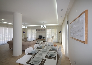 فيلا مستقلة - طابقين / اربع غرف نوم - في مدينة فتهية .