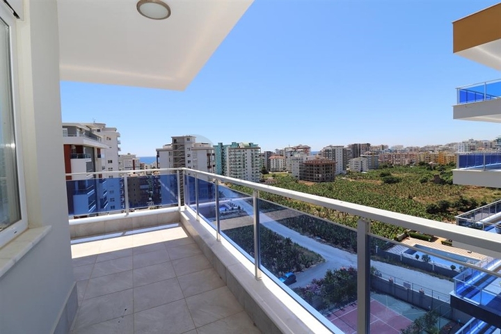 مجمع بخدمات ممتازة- شقة 2 غرفة وصالة - طابق مرتفع -مهموتلار / الانيا 