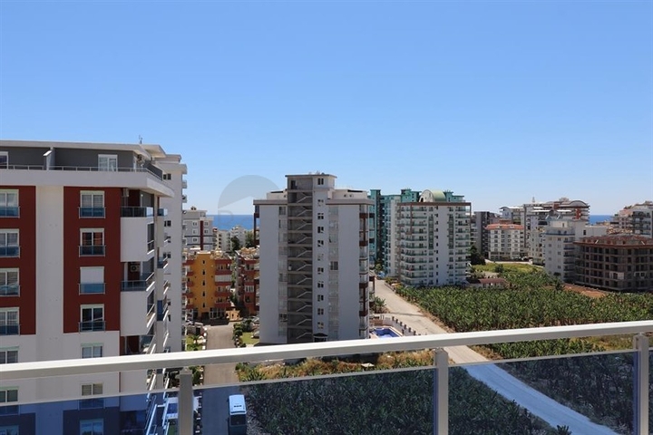 مجمع بخدمات ممتازة- شقة 2 غرفة وصالة - طابق مرتفع -مهموتلار / الانيا 