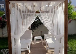 مجمع بخدمات ممتازة- شقة 2 غرفة وصالة - طابق مرتفع -مهموتلار / الانيا 