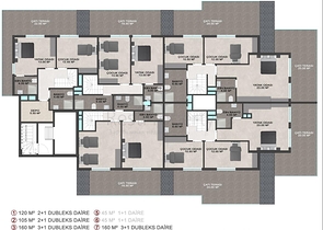 للمستثمرين - مجمع سكني قيد الانشاء - قريب من البحر -منطقة كارجي جاك / الانيا