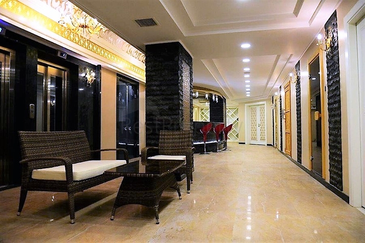 اطلالة بحر ساحرة - شقة غرفة وصالة - مجمع حديث -مهموتلار / الانيا 