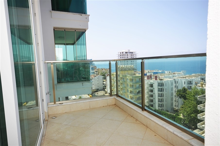 اطلالة بحر ساحرة - شقة غرفة وصالة - مجمع حديث -مهموتلار / الانيا 