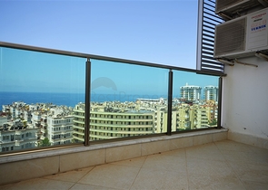 اطلالة بحر ساحرة - شقة غرفة وصالة - مجمع حديث -مهموتلار / الانيا 