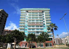 اطلالة بحر ساحرة - شقة غرفة وصالة - مجمع حديث -مهموتلار / الانيا 