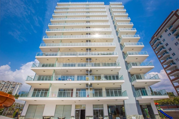 شقة غرفة وصالة -واسعة - مجمع حديث - مهموتلار / الانيا 