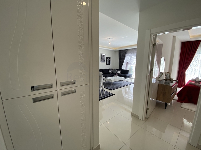 شقة غرفة وصالة -واسعة - مجمع حديث - مهموتلار / الانيا 