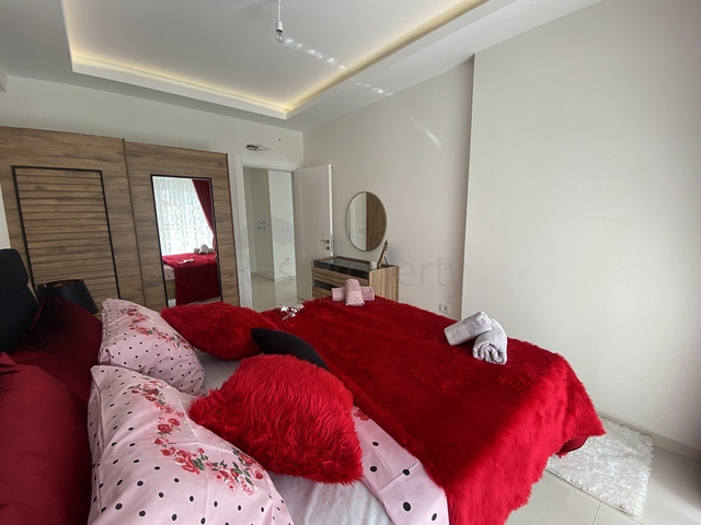 شقة غرفة وصالة -واسعة - مجمع حديث - مهموتلار / الانيا 