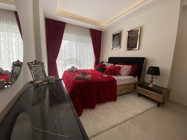 شقة غرفة وصالة -واسعة - مجمع حديث - مهموتلار / الانيا 