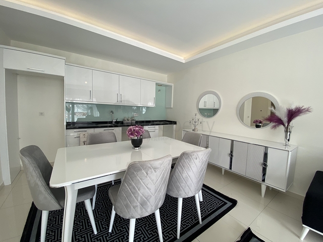 شقة غرفة وصالة -واسعة - مجمع حديث - مهموتلار / الانيا 