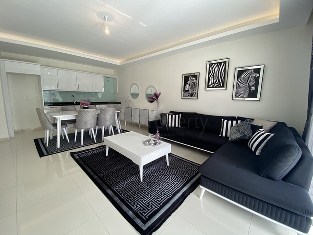 شقة غرفة وصالة -واسعة - مجمع حديث - مهموتلار / الانيا 