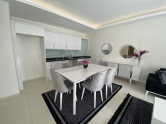 شقة غرفة وصالة -واسعة - مجمع حديث - مهموتلار / الانيا 